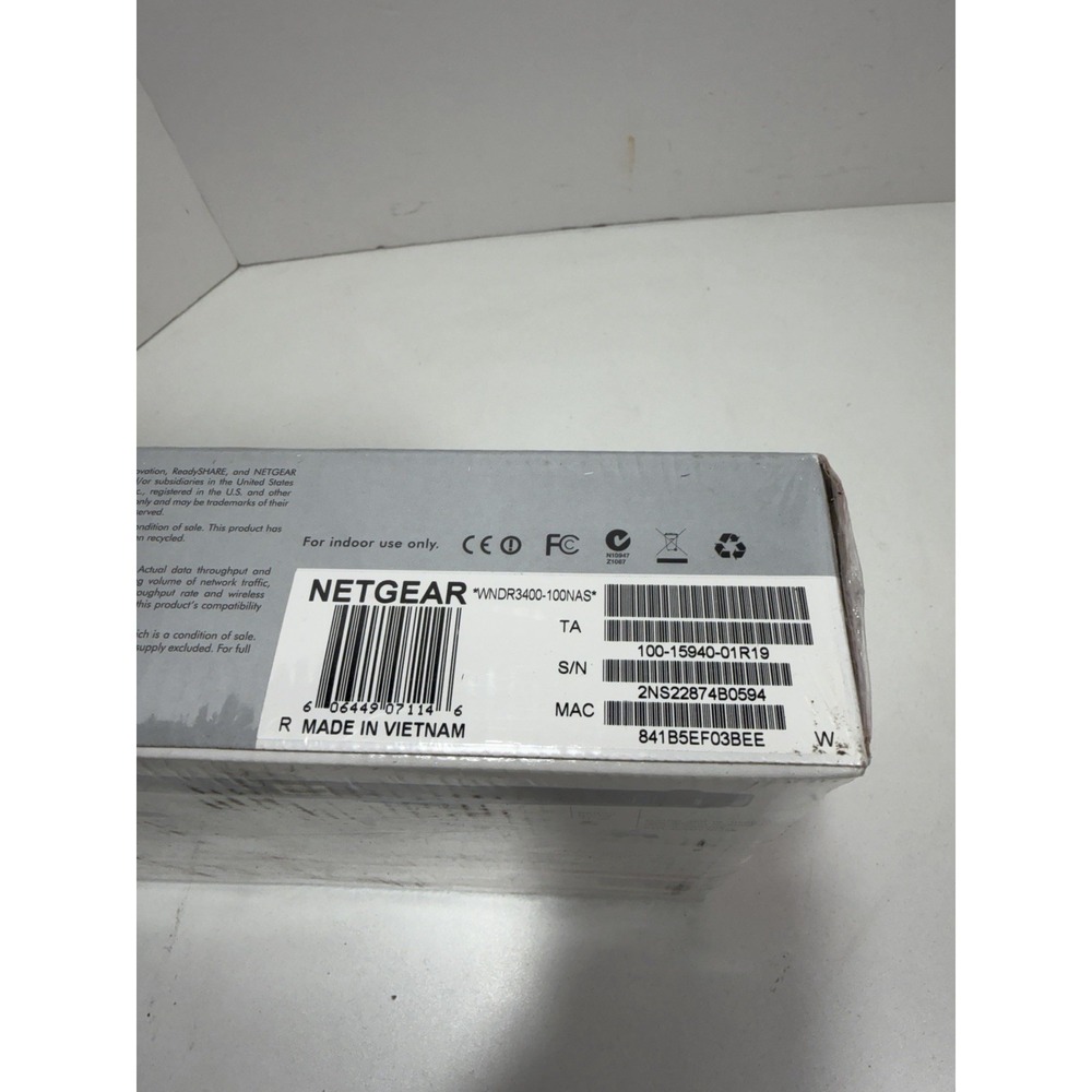 NEW NETGEAR Wi-Fi Router Wireless N600 Dual Band Router New Sealed - Picture 9 of 9